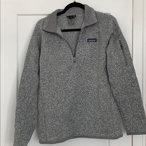 Patagonia long sleeve quarter zip sweatshirt